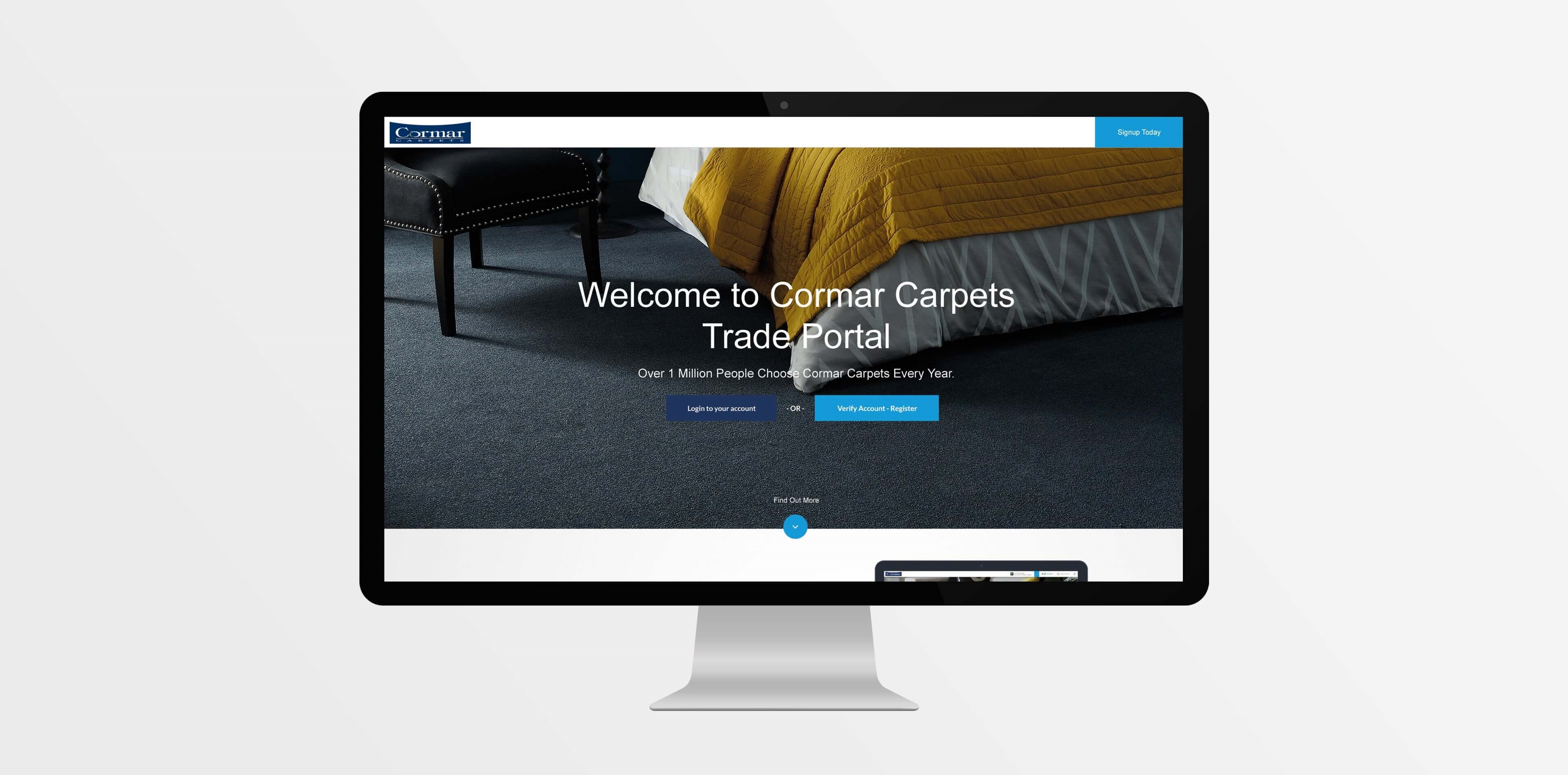 Cormar Carpet Company - B2B Trade Portal Bespoke E-Commerce System for Cormar Carpet Company by CSI Media Cheshire
